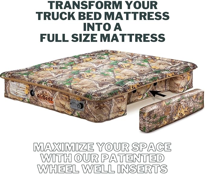 Pittman Outdoors AirBedz PPI CMO_AC5 Original Realtree Camo Inflatable Wheel Well Inserts for PPI 401-404, 1 Pack