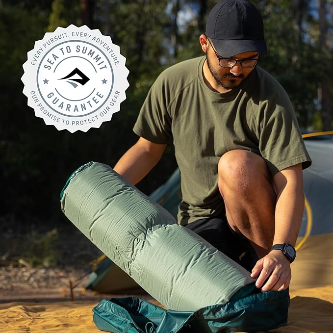 Sea to Summit Comfort Deluxe Self-Inflating Foam Camping Mattress, Large