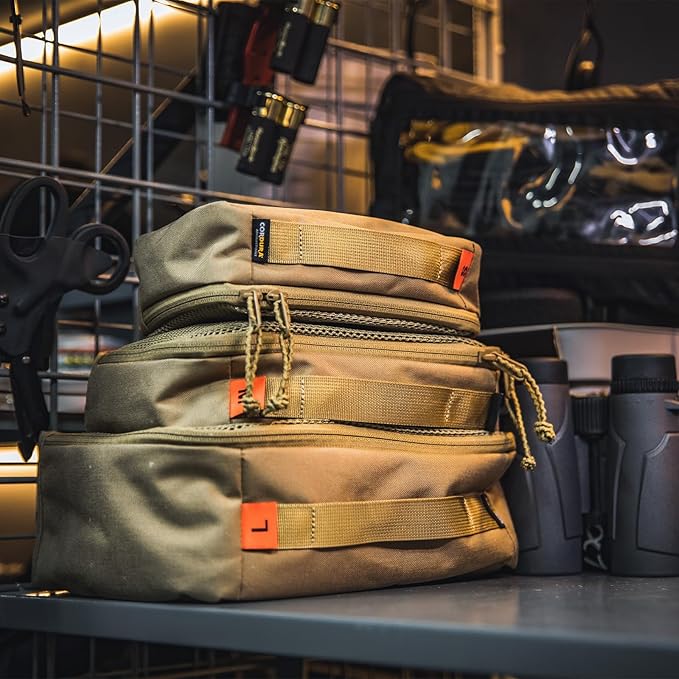 MAUHOSO Packing Cubes Set for Travel, Luggage Packing Organizers with Zipper,Travel Essentials for Backpack Tactical Packing Cubes