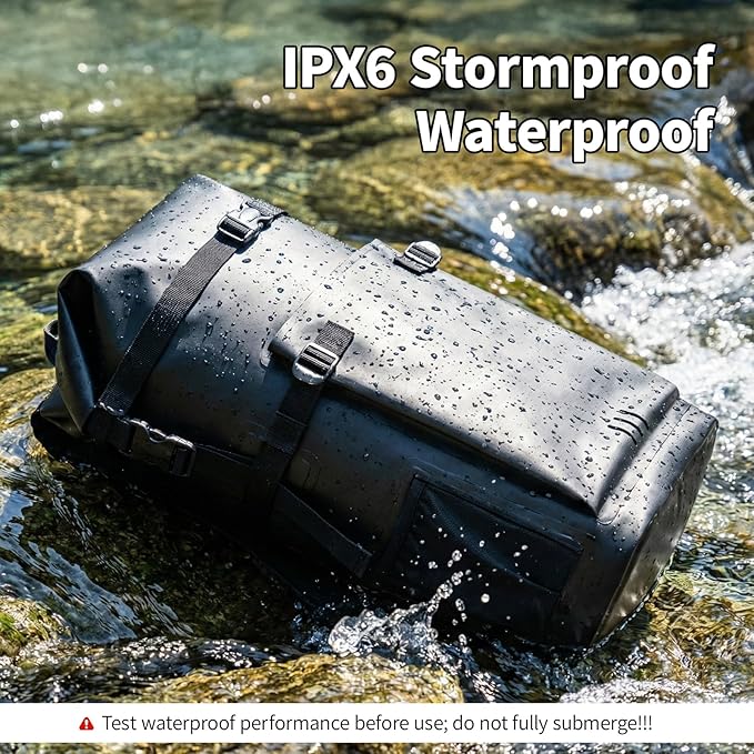 Waterproof Dry Bag,Heavy Duty Hiking Backpack Roll-Top Closure Bag for Kayaking, Hiking, Camping, Boating- Men/Women ﻿