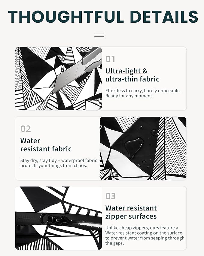 Pocket-Sized Hiking Daypack, Fashion patterns Lightweight 2.8oz, Water resistant Backpack for Women Men Camping (Tiger print)