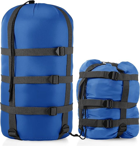 Compression Sack for Sleeping Bag Store Ultralight Sleeping Bag Compression Stuff Sack 15l 25l Space Saving Gear for Travel Camping Hiking Outdoor