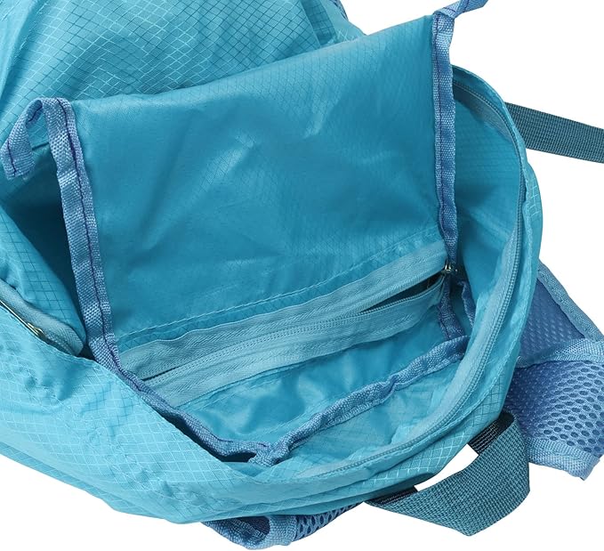 25L Backpack Packable Foldable Ultra Lightweight Water Resistant Durable Camping Travel Hiking Daypack for Men Women (Blue)