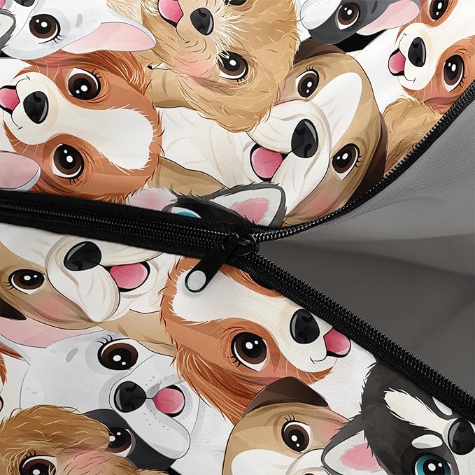 Sleeping Bags for Adults Youth Kids,3D Printing Camping Sleeping Bag for Girls Boys Lightweight Waterproof Cold/Warm Weather Sleeping Bag for 3 Seasons