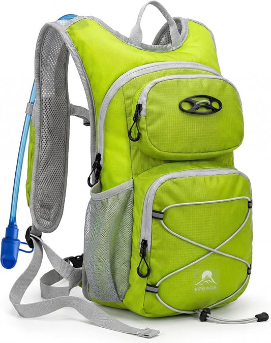 Hydration Hiking Backpack, Water Hiking Backpack, Hydration Backpack with 15l Water Bladder, Runinnng Backpack for Men Women for Cycling Campling