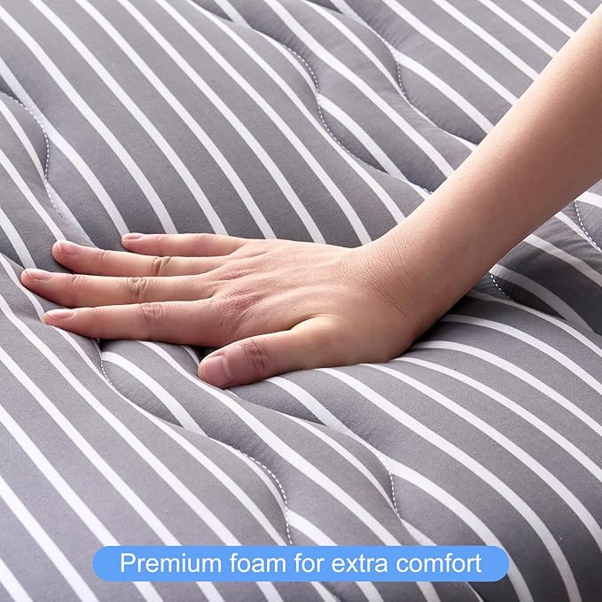 Premium Foam Japanese Floor Mattress Futon Mattress,100% High Density Comfortable Foam, Thicken Tatami Mat Sleeping Pad, Ideal for Comfort and Support, Queen (80" X 60")