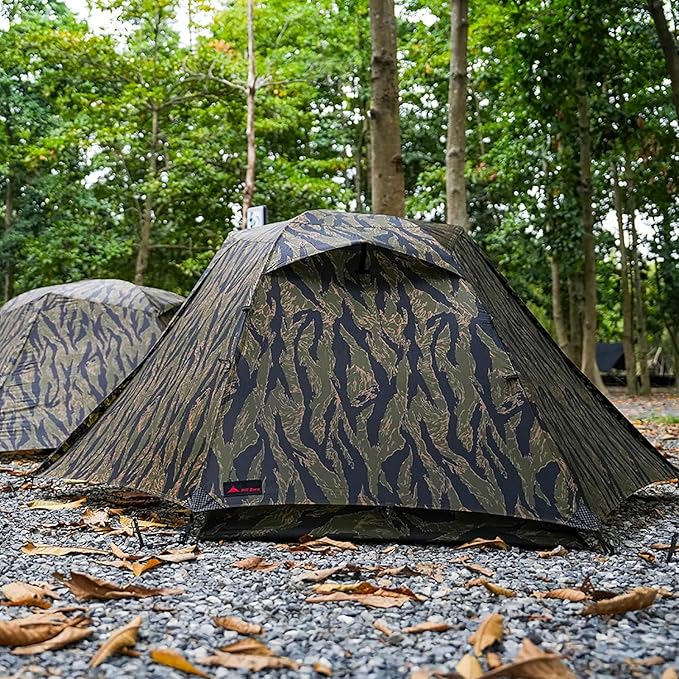 Camping Tent CAMO Backpacking Tent, Scout Portable Ultralight 3 Season Tent Waterproof for 2 Person Hiking, Mountaineering, Trekking