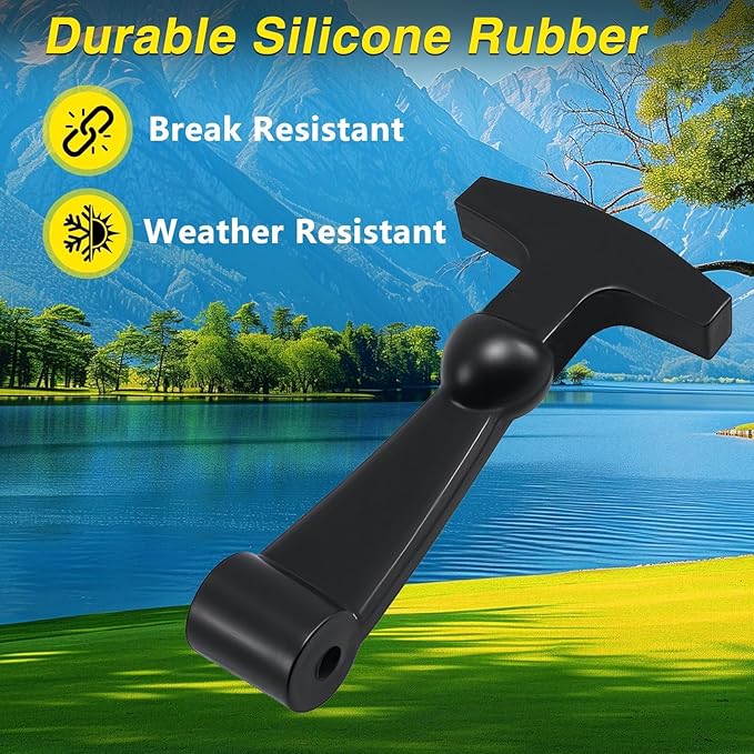 2 Pack Lid Latches Replacements Hard Cooler Handle Grips