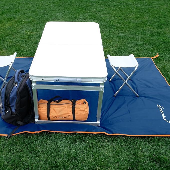 Clostnature Tent Footprint - Waterproof Camping Tarp, Heavy Duty Tent Floor Saver, Ultralight Ground Sheet Mat for Hiking, Backpacking, Hammock, Beach - Storage Bag Included