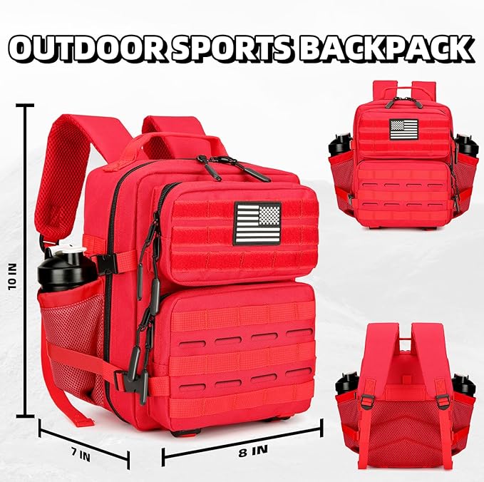 9L Mini Tactical Backpack for Men and Women Tactical Backpack Small for Hiking Small Tactical Bag Fitness Pack