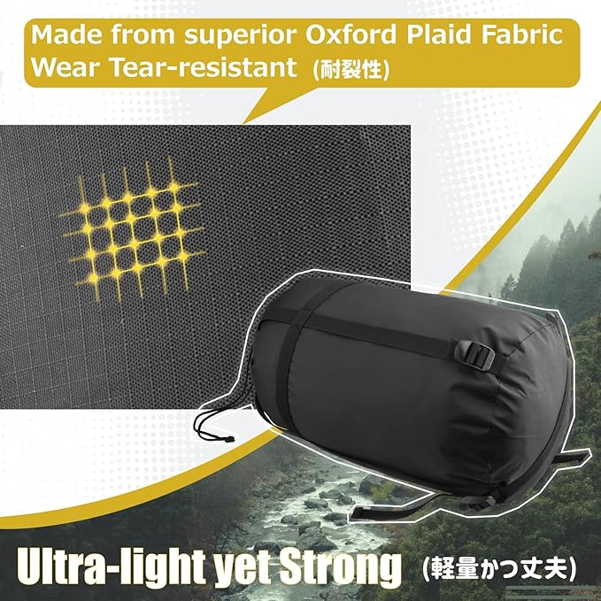 Azarxis Compression Stuff Sack Water-Resistant Ultralight Sleeping Bag Storage Bag Space Saving Gear for Traveling Camping Hiking Backpacking