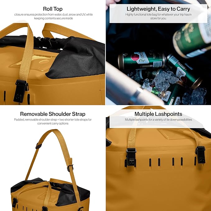 RUX 25L Soft Cooler Bag - Adventure-Ready Modular Cooler - Waterproof, Lightweight, Highly Functional Cooler Bag, and Perfect for Overlanding, Camping, and Van Life