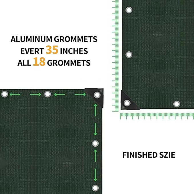 TARPAL 10x14 Feet Green Tarp Waterproof Lightweight tarps Multipurpose Protective Cover All Purpose Poly Tarps Cover for Firewood,Boat,Pet House,Roof Waterproofing