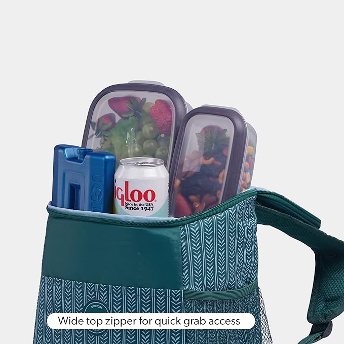 Igloo Print Essentials Insulated Backpack Cooler | 18 Can Capacity