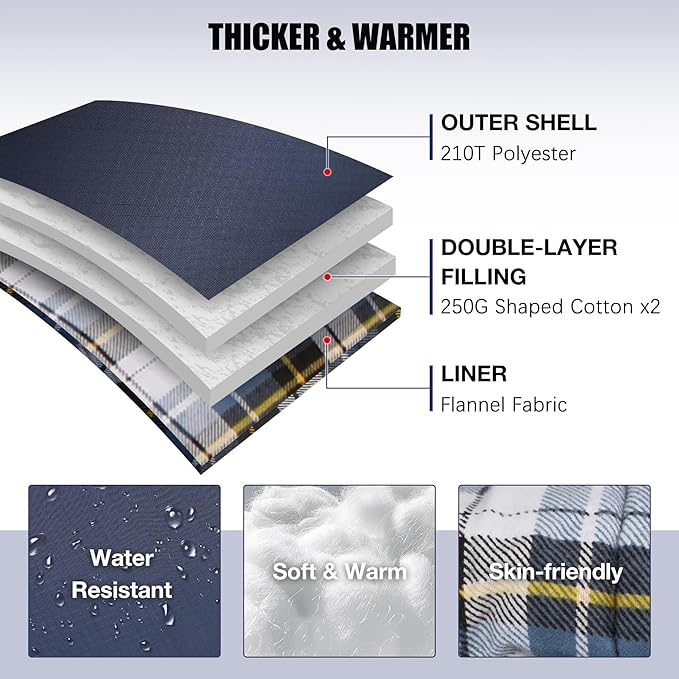 REDCAMP Cold Weather Mummy Sleeping Bag, Warm Flannel Cotton Sleeping Bag, 2 lbs/ 4 lbs Filling