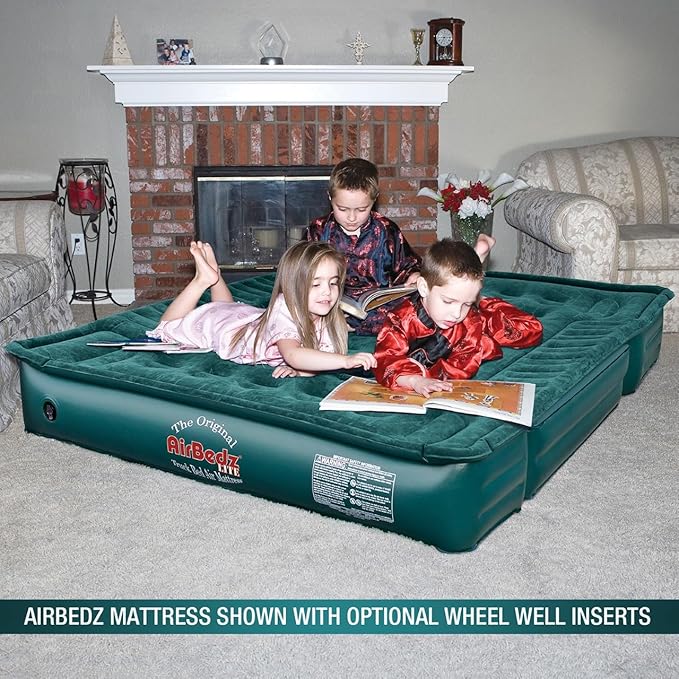 Pittman - Truck Bed Air Mattress Inserts - Side Inserts for Airbedz Battery Pump Green 200 Series Truck Air Mattress - Gen 2 Inserts - PPI-PV_AC5_G2