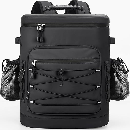 Large 52cans Cooler Backpack, Insulated, Waterproof, Leak Proof, 30L Large Capacity