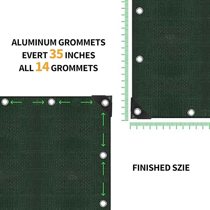 TARPAL Tarps 9x12 Feet Green Tarp Waterproof Lightweight tarps Multipurpose Protective Cover All Purpose Poly Tarps Cover for Firewood Outdoor Furniture etc