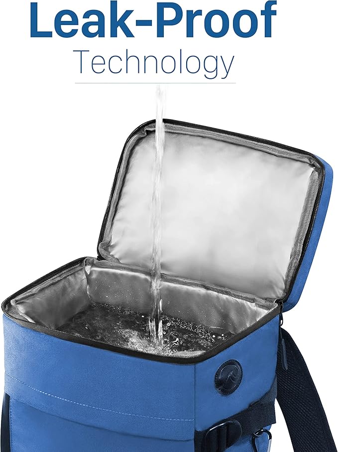 Oceas Cooler Backpack Insulated Waterproof - 40 Can Soft Backpack Coolers Insulated Leak Proof - Waterproof Lining Keeps Lunch, Beer & Ice Cold for 16 Hours - Travel Back Pack Cooler for Women & Men