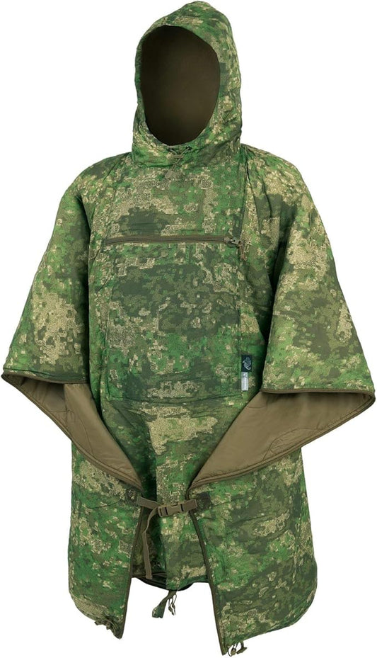Helikon-Tex Swagman Roll Military Poncho - Multi-purpose Poncho & Emergency Poncho - Survival Gear - Woobie Blanket & Jacket