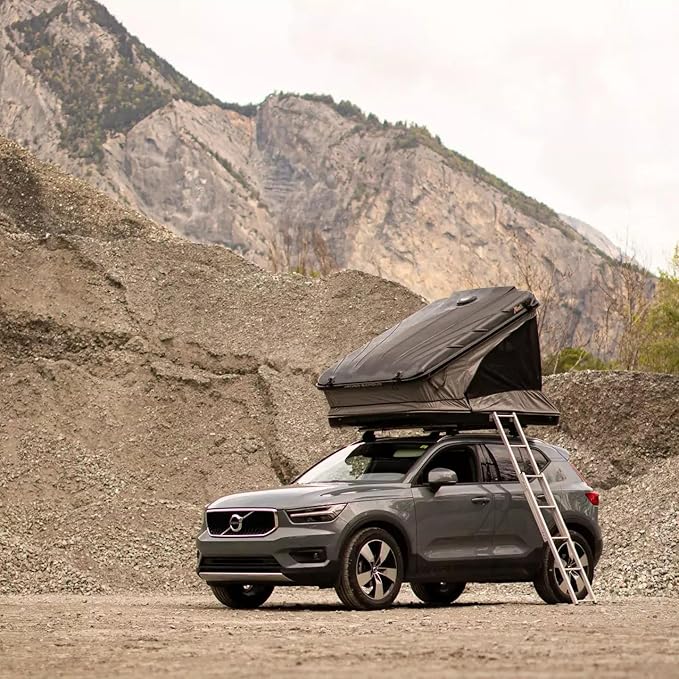 Space Model, High-Ceiling – Rooftop Tent Hard Shell 2-4 Person – Suitable for SUV Truck, RV, Car, Pickup – for Camping and Overlanding