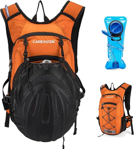 Hydration Backpack Cycling Backpack Women Running Backpack Water Backpack for Hiking Biking Backpack for Men Equipped with 2L Water Bag