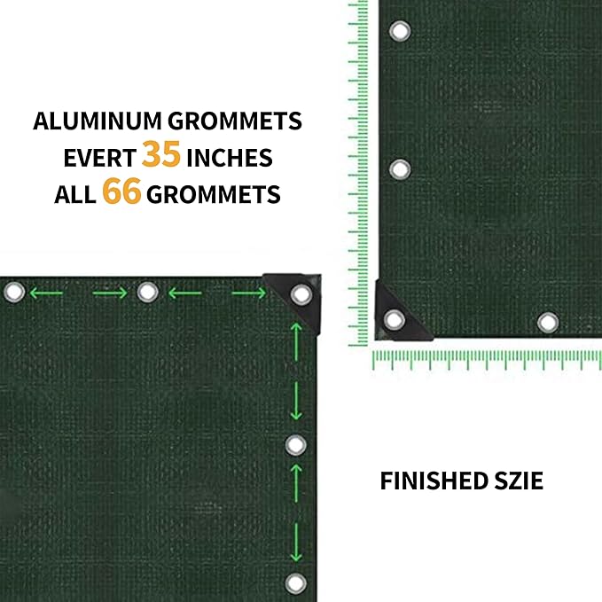 TARPAL 40x60 Feet Green Tarp Waterproof Multipurpose Protective Cover All Purpose Outdoor Poly Tarps Cover for Swimming Pool, Roof Waterproofing,Boat, car, Camping, firewood,Outdoor Furniture,etc