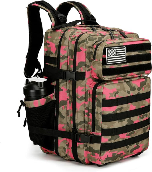 45L Tactical Assault Backpack 3 day assault pack with Molle Waterproof backpack Rucksack for Tactical Backpacks