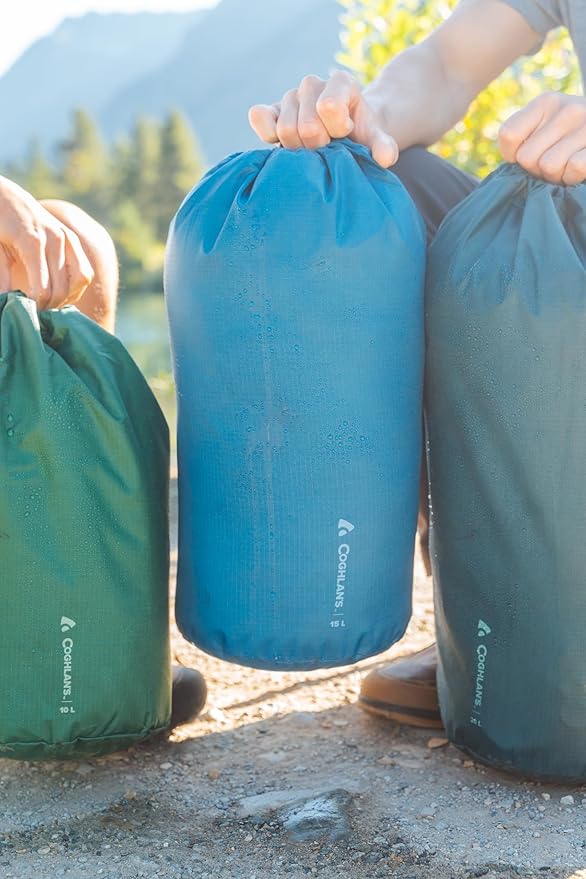 Coghlan's Stuff Sacks & Ditty Bag Sets – Lightweight Ripstop or Mesh Storage Bags for Organizing Camping, Hiking, and Travel Gear