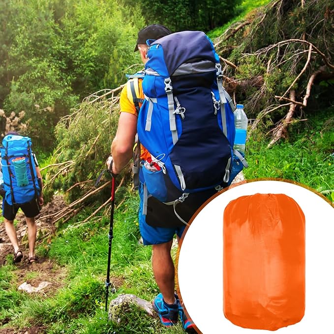 Macarrie 10 Pcs 0 Degree Camping Sleeping Bags Bulk for Adults Cold Weather 4 Season Warm Sleeping Bag with Compression Sack for Homeless Donation Shelter Emergency Hiking