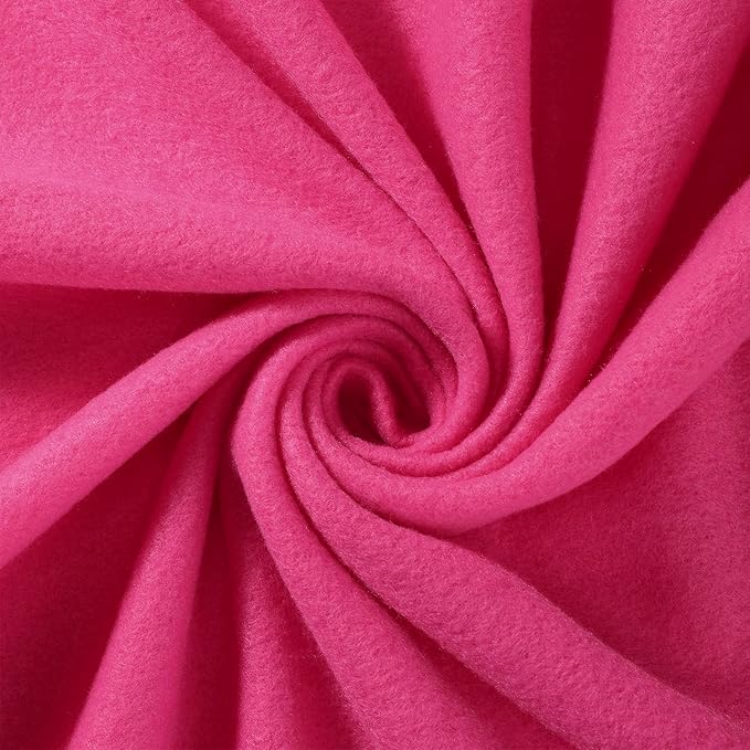 CAI TENG Fleece Throw Blanket Blankets for Couch Bed 50x60 6 Pack Kids Blanket Throws Polar Fleece Fabric Soft Cozy Travel Blankets Lightweight Small Throws Wedding Gifts Travel Hot Pink