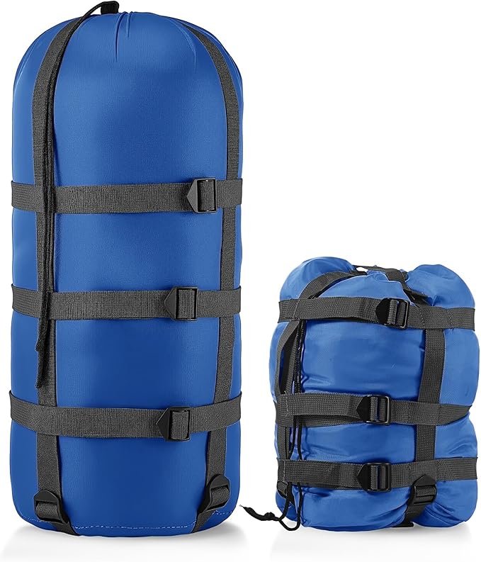 Compression Sack for Sleeping Bag Store Ultralight Sleeping Bag Compression Stuff Sack 15l 25l Space Saving Gear for Travel Camping Hiking Outdoor