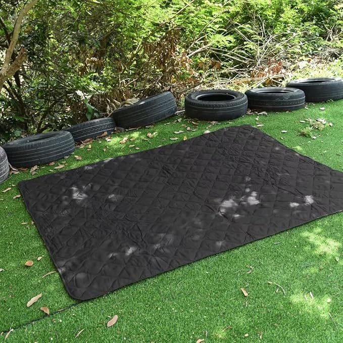 LOOGU Camo Blanket Waterproof Insulation Poncho Liner for Outdoor Camping, Hiking, Hunting, Survival, Backpacking, Picnicking