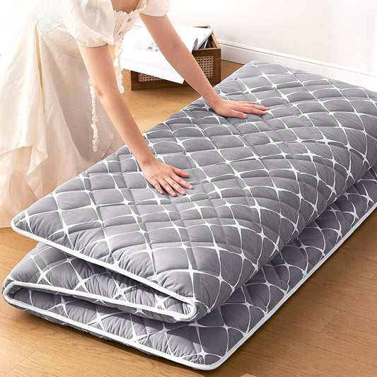 Premium Foam Japanese Floor Mattress Futon Mattress,100% High Density Comfortable Foam, Thicken Tatami Mat Sleeping Pad, Ideal for Comfort and Support, Queen (80" X 60")
