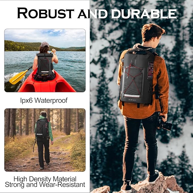 Waterproof Backpack Kayak Dry Bag Backpack Waterproof 30L