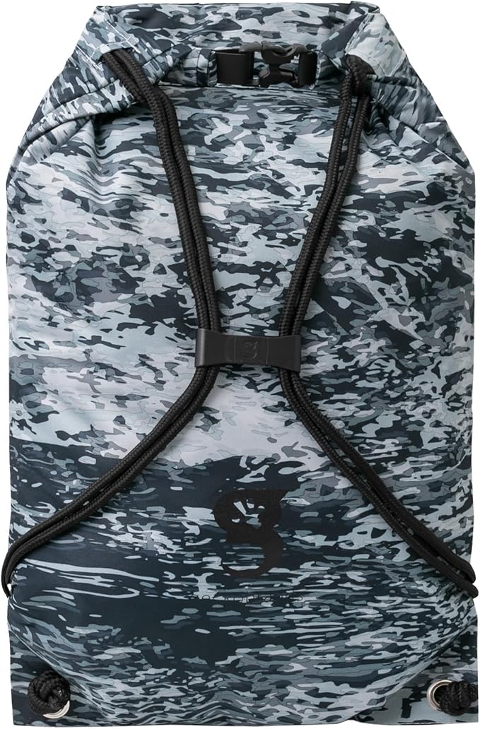 geckobrands Embark 10L Drawstring Backpack – Waterproof, Lightweight Dry Bag for Beach, Hiking, and Light Water Activities