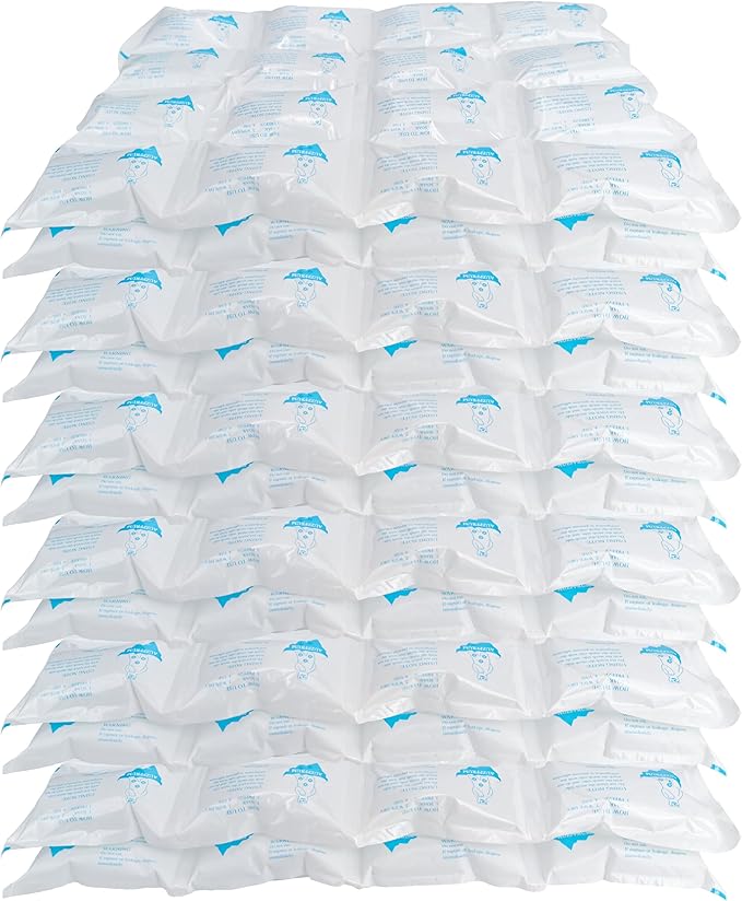 Reusable Ice Packs for Cooler Dry Ice Pack for Shipping Frozen Food & Perishables Storage & Mailing | Leak-Proof Long Lasting Cold Freezer Ice Packs for Lunch Bags & Insulated Boxes