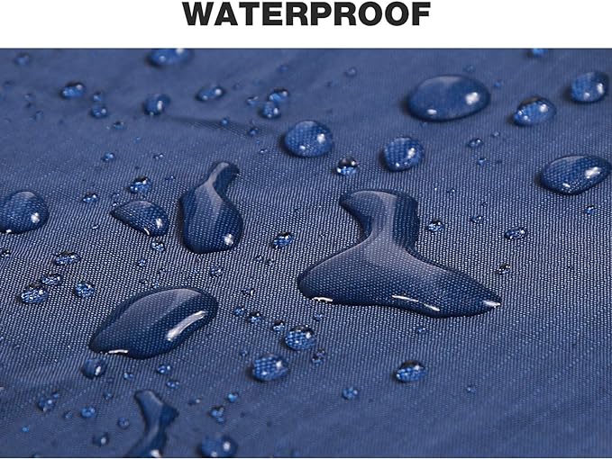 REDCAMP Large Waterproof Stadium Blanket for Cold Weather, Soft Warm Fleece Camping Blanket Windproof for Outdoor Sports, Dark Blue