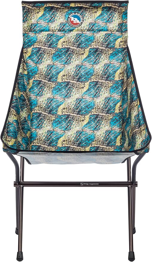 Big Agnes Big Six Camp Chair - Deluxe Comfort for Your Outdoor Adventures | Lightweight, Packable & Portable Camping Chair | Tall Back, Wide Seat | Easy Setup