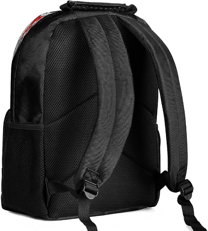 Rucksacks Lightweight Multipurpose Anti-Theft Kitsune Fox Art Shoulder Bag Big Capacity Traveling Camping Backpack With Side Pockets