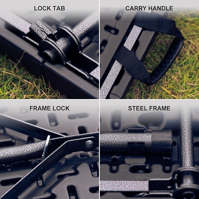 6ft Table, Foldable Table with Foldable, Easy to Carry, for Family Gatherings, Outdoor Gatherings, Indoor