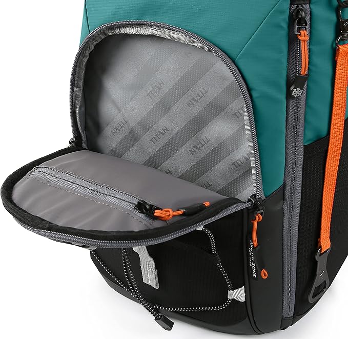 Titan Deep Freeze Ice Wall Backpack Cooler 30 Can Cooler Bag with Ice Packs