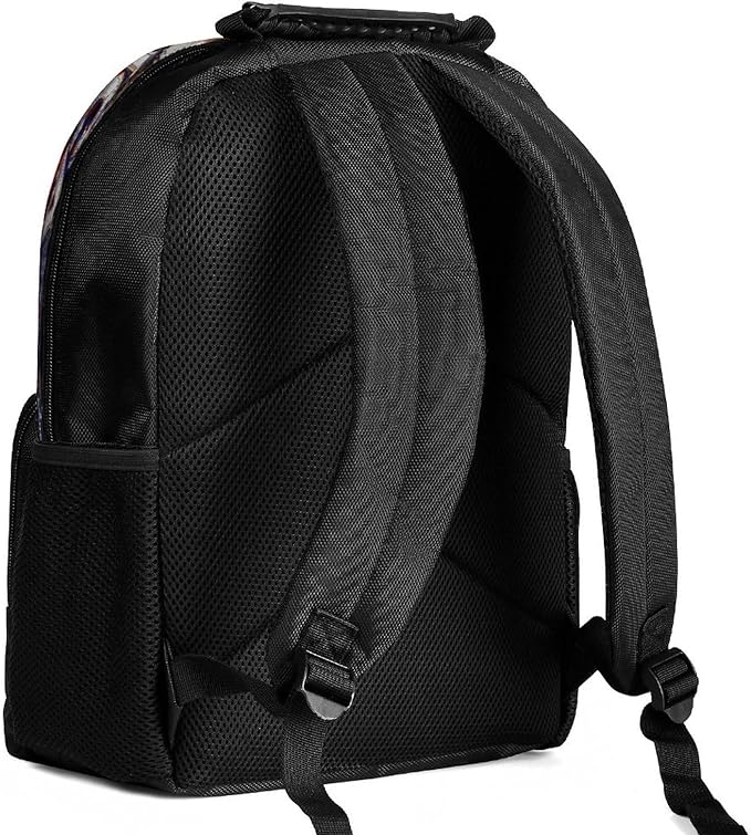 Men Women Polyester 250 Years 1776-2026 250th Birthday Eagle Liberty Art Daypack Backpack Large Capacity Carry On Bag With Smooth Zippers for Hiking Picnic Walking Cycling