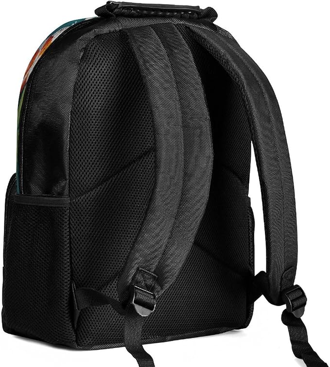 Rucksacks Lightweight Multipurpose Anti-Theft Awesome Japanese Koifish Fish Art Shoulder Bag Big Capacity Laptop Book Bag Rucksack With Padded Straps