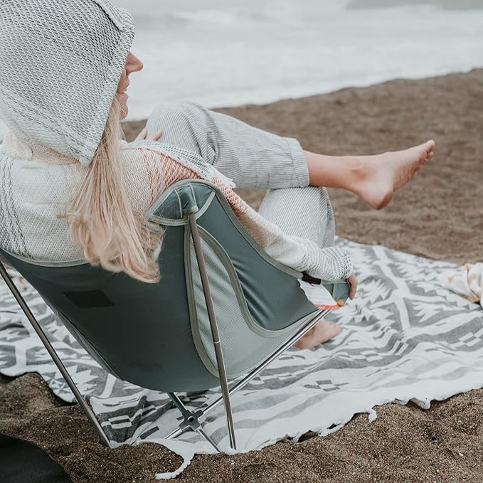 GRAND TRUNK Alite Monarch Chair – Ultra-Lightweight & Portable Rocking Camping Chair, Quick & Easy Setup, Durable Aluminum Frame for Hiking, Backpacking, Fishing & Beach (Camp Horizon)