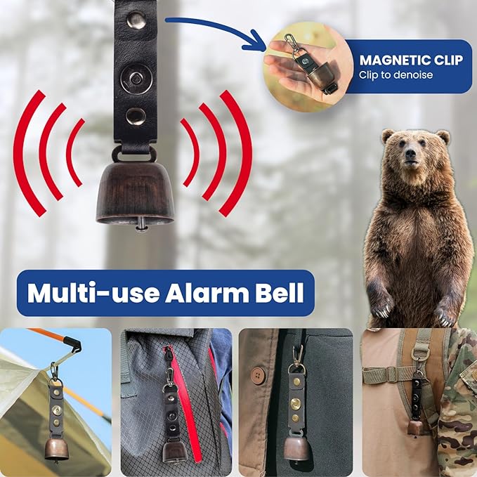 Bear Bag Hanging Kit - 10L Waterproof Bear Proof Food Storage Bag, 2 Straps, Rock Sack & 2 Ropes with 4 Safety Clips for Hiking, Kayaking, Camping, Outdoor Adventures