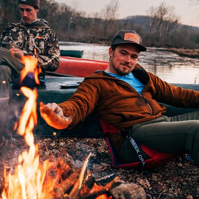 Crazy Creek Original Chair Perfect for Stadium Seats, Camping, Hiking & More, Comfort on All Terrains, Adjustable Straps, Lightweight Design, Water-Resistant