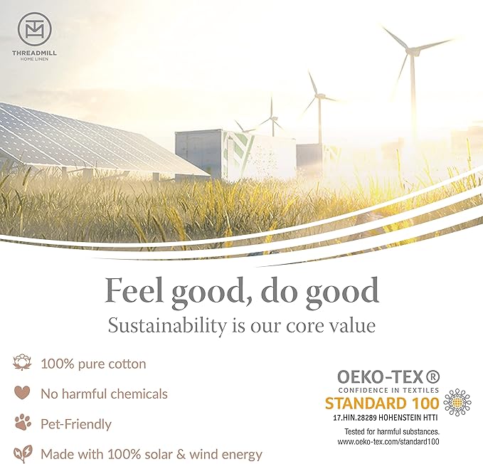 Threadmill Luxury Cotton Blankets for Queen Size Bed | All-Season 100% Cotton Queen Size Blanket | Aster Cozy Lightweight, Soft Breathable Coverlet fits Full Size Bed, 90x92 | Sage Green