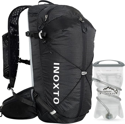 IX INOXTO Hydration Backpack, 20L Multipurpose Hiking Backpack with 2L Water Bladder, Water Backpack Insulated Hydration Pack Ideal for Hiking and Cycling