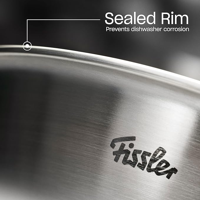Fissler M5 Pro-Ply 5-ply Stainless Steel Frying Pan, 8 Inch